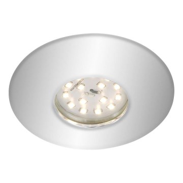 Briloner 7227-018 - LED recessed bathroom ceiling light LED/5W/230V IP65 matte chrome