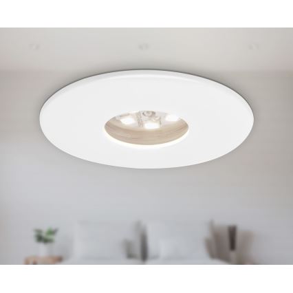 Briloner 7240-036 -SET 3x LED Bathroom recessed light ATTACH LED/1,8W/230V IP44 white