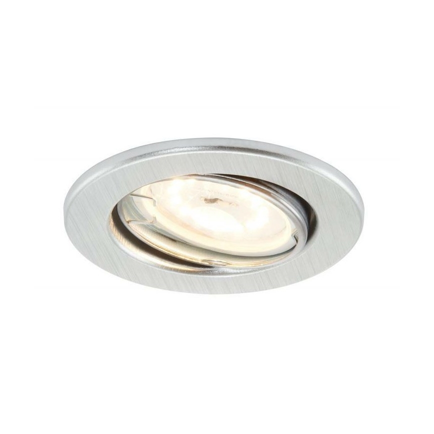 Briloner 7277-039 - SET 3x LED Dimmable bathroom recessed light 1xGU10/5W/230V IP23