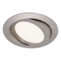 Briloner 7285-012 - LED Bathroom Recessed Ceiling Light LED/6.4W/230V IP23