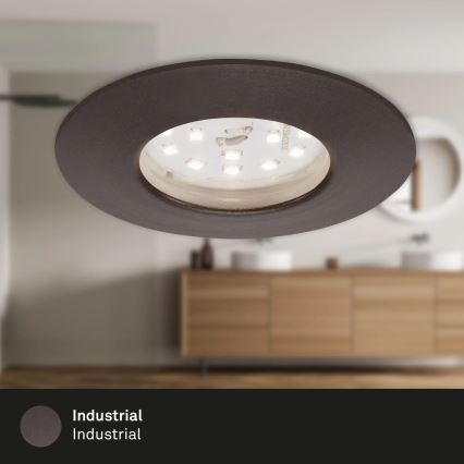 Briloner 7295-031 - SET 3x LED Dimmable bathroom recessed light ATTACH LED/6,5W/230V IP44