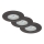 Briloner 7295-031 - SET 3x LED Dimmable bathroom recessed light ATTACH LED/6,5W/230V IP44