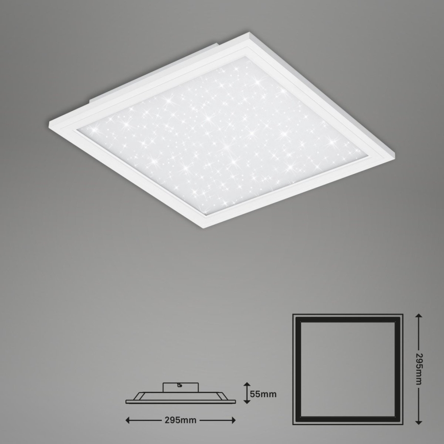 Briloner 7301-016 - LED Dimmable ceiling light STARRY SKY LED/18W/230V 3000-6000K + remote control