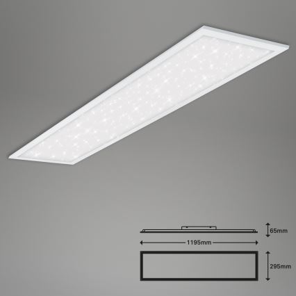 Briloner 7304-016 - LED Dimmable ceiling light STARRY SKY LED/36W/230V 3000-6000K + remote control