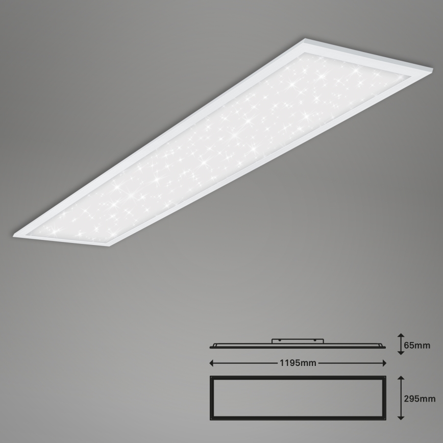 Briloner 7304-016 - LED Dimmable ceiling light STARRY SKY LED/36W/230V 3000-6000K + remote control