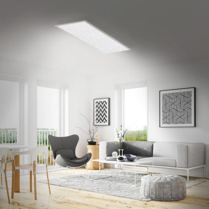 Briloner 7308-016 - LED Dimmable ceiling light STARRY SKY LED/24W/230V 3000-6000K + remote control