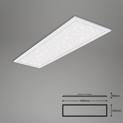 Briloner 7308-016 - LED Dimmable ceiling light STARRY SKY LED/24W/230V 3000-6000K + remote control