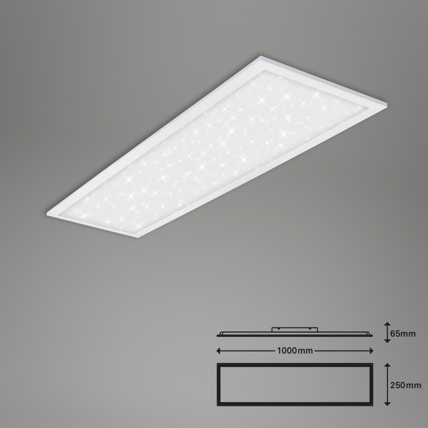Briloner 7308-016 - LED Dimmable ceiling light STARRY SKY LED/24W/230V 3000-6000K + remote control