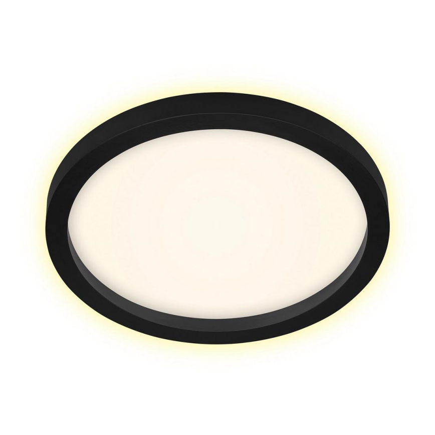 Briloner 7361-015 - LED Ceiling light CADRE LED/18W/230V d. 29,7 cm black