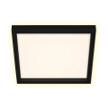 Briloner 7362-015 - LED Ceiling light CADRE LED/18W/230V 29,6x29,6 cm black