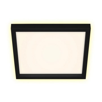 Briloner 7362-015 - LED Ceiling light CADRE LED/18W/230V 29,6x29,6 cm black