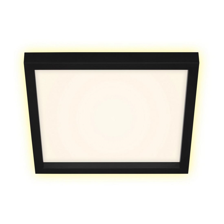 Briloner 7362-015 - LED Ceiling light CADRE LED/18W/230V 29,6x29,6 cm black