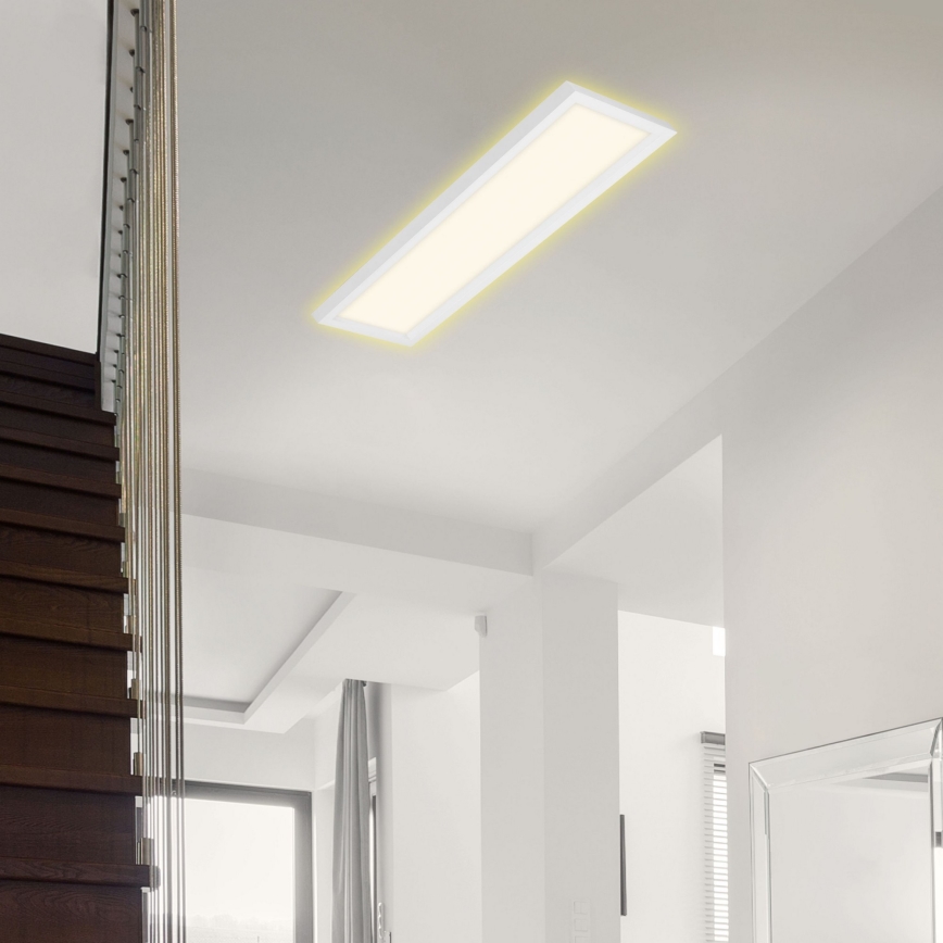 Briloner 7365-016 - LED Ceiling light CADRE LED/22W/230V 58,2x20,2 cm white