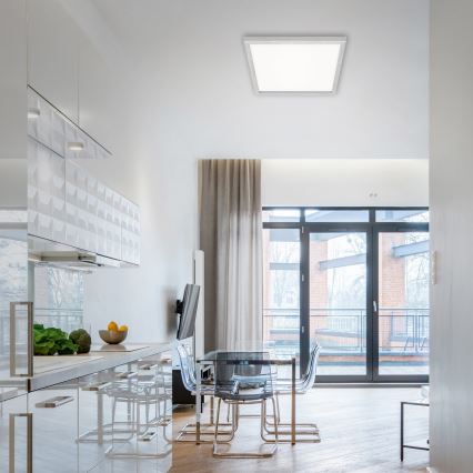 Briloner 7371-014 - LED Dimmable ceiling light LED/24W/230V 3000-6500K + remote control