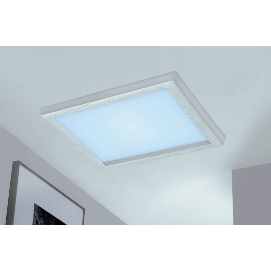 Briloner 7371-014 - LED Dimmable ceiling light LED/24W/230V 3000-6500K + remote control