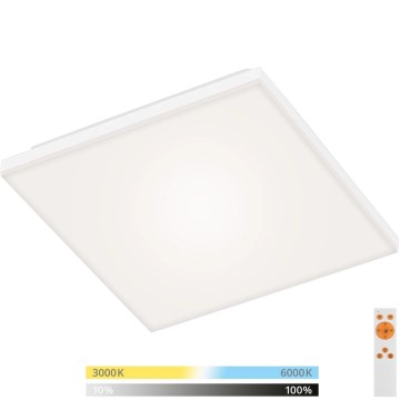 Briloner 7378-016 - LED Dimmable panel LED/12W/230V 3000/4000/6500K + remote control