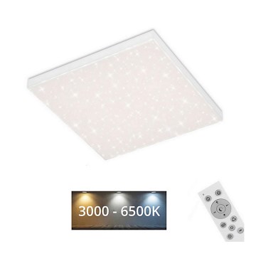 Briloner 7381-016 - LED Dimmable ceiling light STARRY SKY LED/15W/230V 3000-6500K + remote control