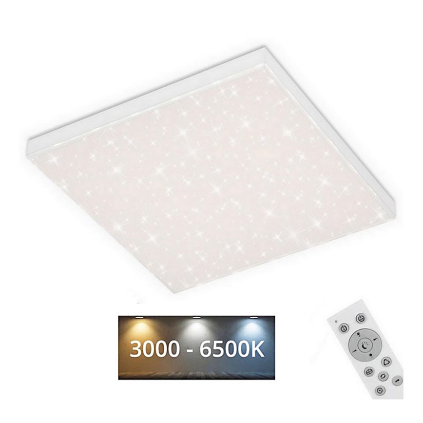 Briloner 7381-116 - LED Dimmable ceiling light STARRY SKY LED/24W/230V 3000-6500K + remote control
