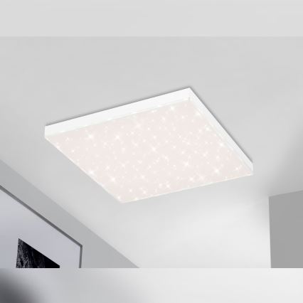 Briloner 7381-116 - LED Dimmable ceiling light STARRY SKY LED/24W/230V 3000-6500K + remote control
