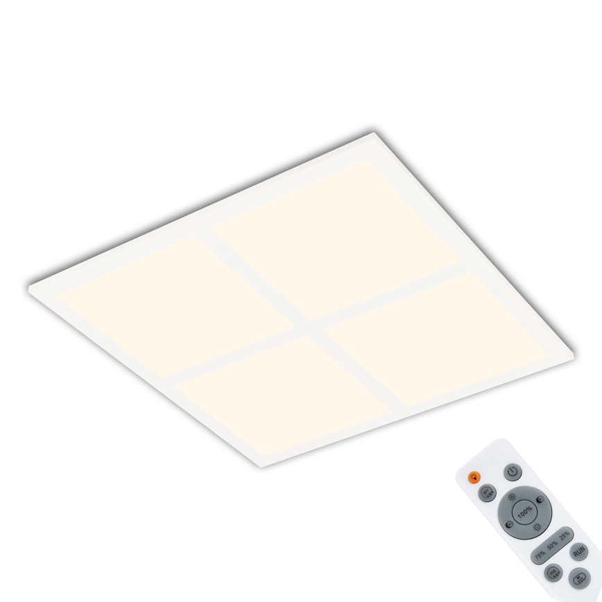 Briloner 7387-016 - RGBW Dimmable ceiling light LED/24W/230V 3000-6500K + remote control