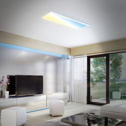 Briloner 7403-016 - LED Dimmable ceiling light SLIM LED/23W/230V 2700-6500K + remote control