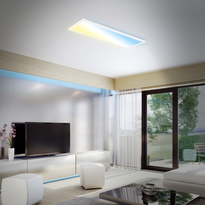 Briloner 7403-016 - LED Dimmable ceiling light SLIM LED/23W/230V 2700-6500K + remote control