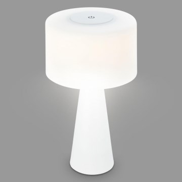 Briloner 7420016 - LED Dimmable rechargeable touch outdoor table lamp LED/4W/5V IP44 3000K white
