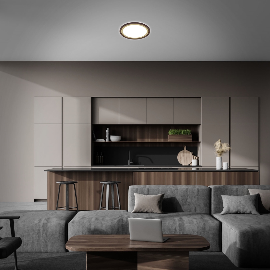 Briloner 7454-417 - LED Ceiling light DECO LED/18W/230V