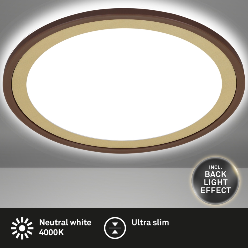 Briloner 7454-417 - LED Ceiling light DECO LED/18W/230V