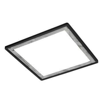 Briloner 7457-414 - LED Ceiling light SLIM LED/18W/230V 4000K 29x29 cm black