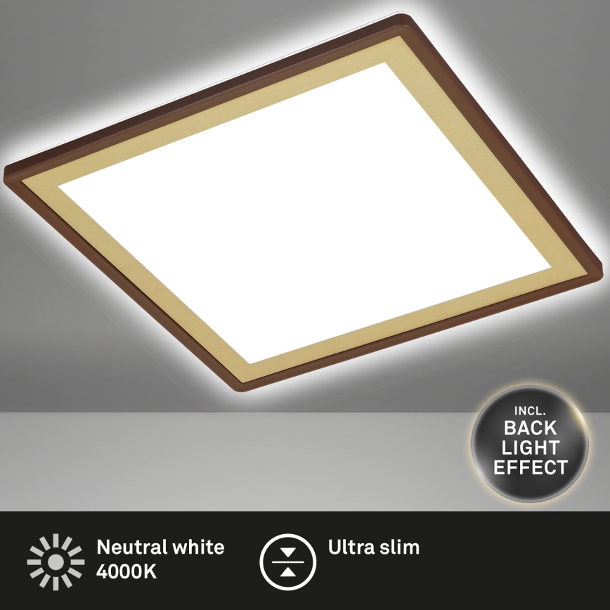 Briloner 7457-417 - LED Ceiling light DECO LED/18W/230V