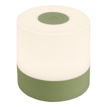 Briloner 7461019 - LED Dimmable rechargeable outdoor table lamp LED/2W/5V IP44 green