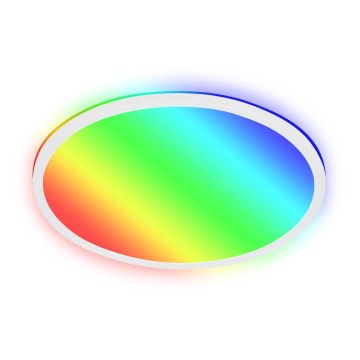 Briloner 7494016 - LED RGBW Dimmable SMART Ceiling Light LED/22W/230V 4000K Ø 42 cm Wi‑Fi Tuya + remote control