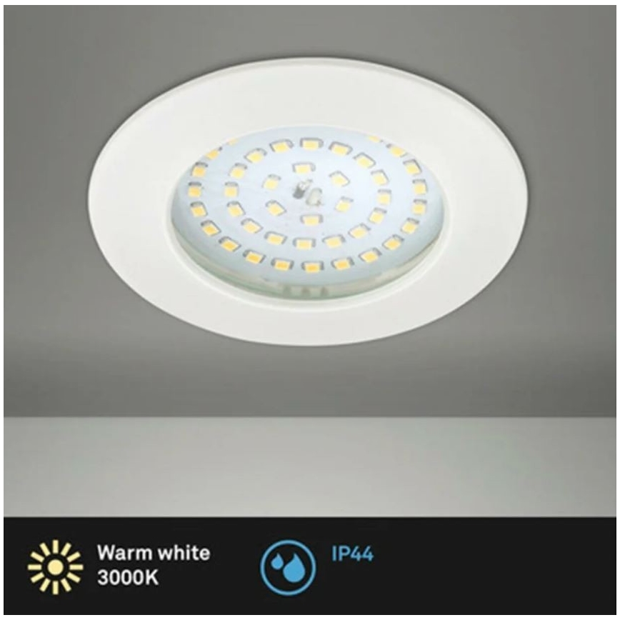 Briloner 8310-016 - LED Bathroom recessed light ATTACH LED/10,5W/230V IP44