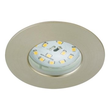 Briloner 8316-012 - LED Dimmable Recessed Bathroom Ceiling Light LED/5.5W/230V IP44 Matte Chrome
