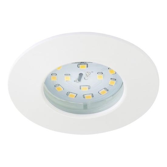 Briloner 8316-016 - Dimmable recessed bathroom LED ceiling light, 5.5W / 230V, IP44, white