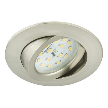 Briloner 8317-012 - Dimmable LED bathroom recessed downlight LED/5.5W/230V IP23 matte chrome