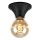 Briloner - Bathroom ceiling light 1xE27/10W/230V IP44 black