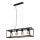 Briloner - Chandelier on a string BLACK STEEL 4xE27/40W/230V