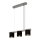 Briloner - Chandelier on a string LURI 3xE14/25W/230V rubber tree