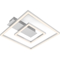 Briloner - FRAME LED Ceiling Light / 22W / 230V / 3000K / 30 x 32 cm / matte chrome