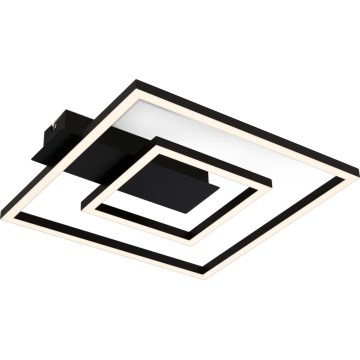 Briloner - FRAME LED Ceiling Light 22W/230V 3000K 30x32 cm Black