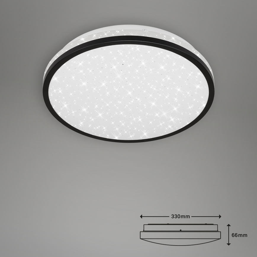 Briloner - LED Bathroom ceiling light STARRY SKY LED/12W/230V IP44