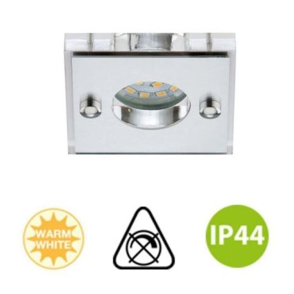 Briloner - LED Bathroom recessed light ATTACH LED/5W/230V IP44