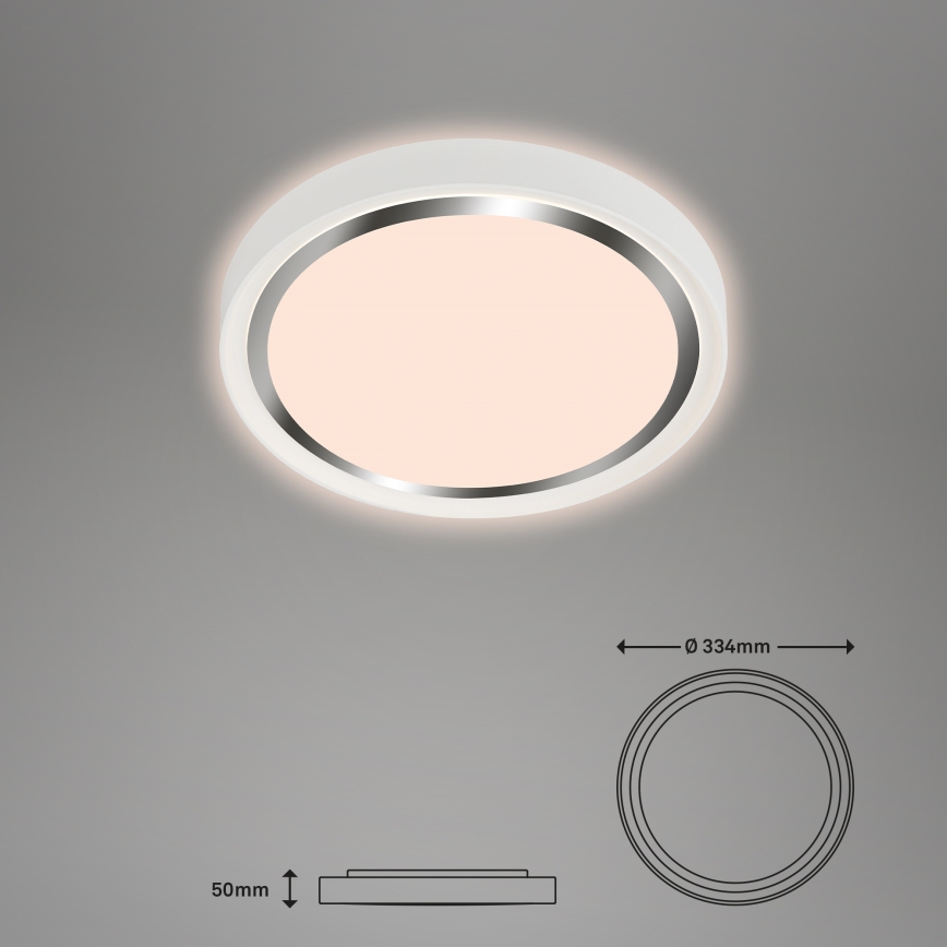 Briloner - LED Ceiling light KAHIKO LED/15W/230V white