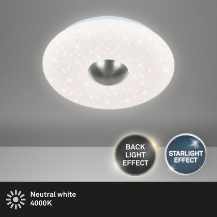 Briloner - LED Ceiling light NALU LED/12W/230V