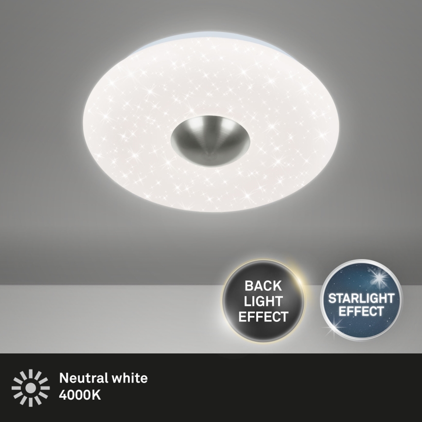 Briloner - LED Ceiling light NALU LED/12W/230V