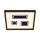Briloner - LED Ceiling light PAC LED/22W/230V