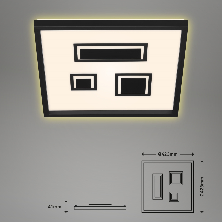 Briloner - LED Ceiling light PAC LED/22W/230V