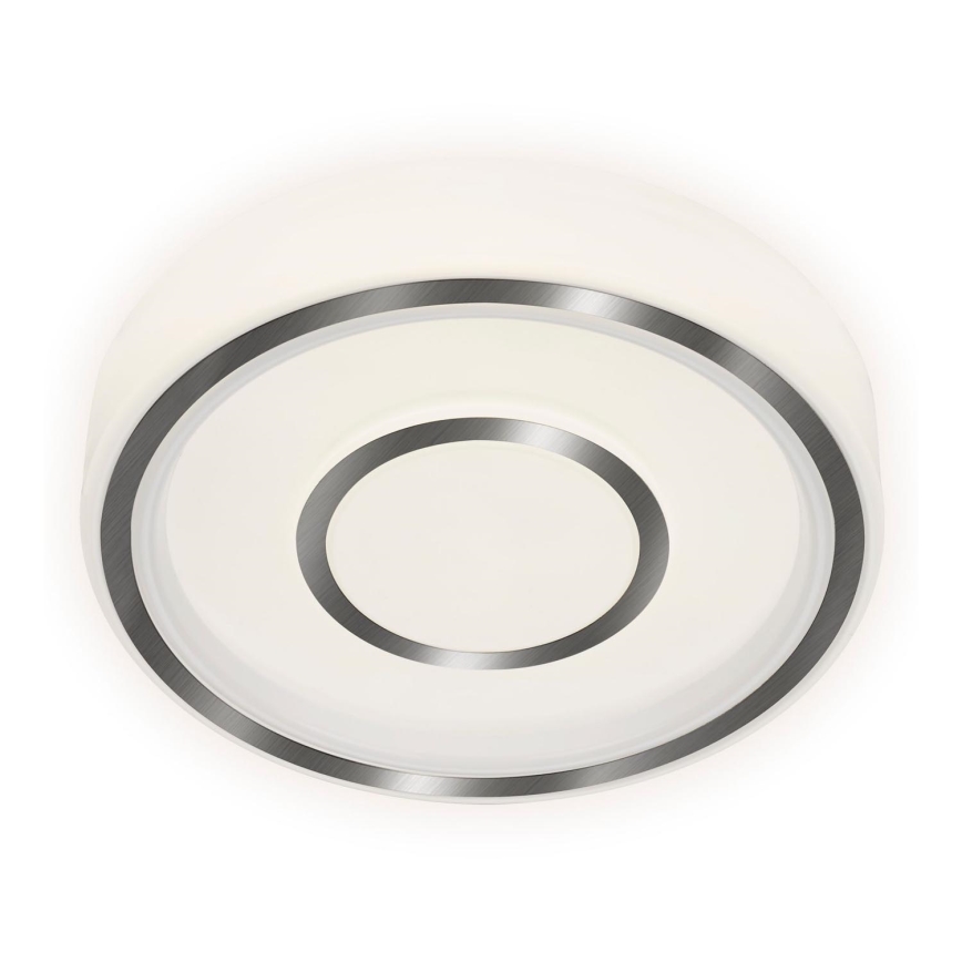 Briloner - LED Ceiling light SIRKEL LED/12W/230V matte chrome
